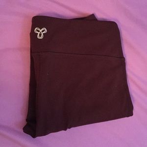 Maroon TNA Leggings